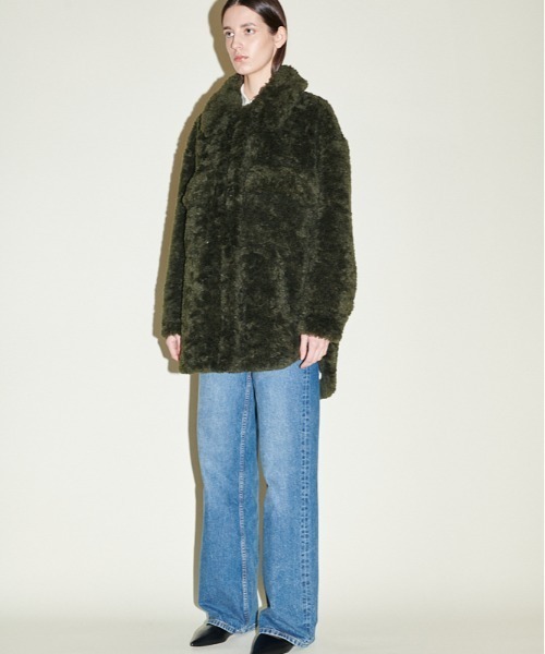 jakke（ジャッキー）の「DAME（その他アウター・レディース・ライトブルー/ダークグリーン・S/M）」の2枚目の写真