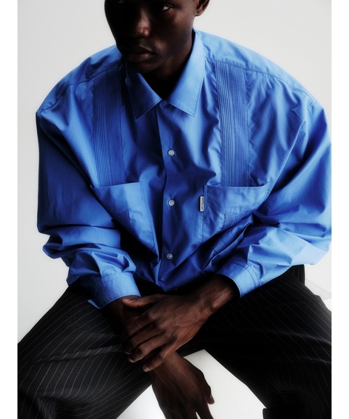 COOTIE PRODUCTIONS(クーティープロダクションズ)の「T/W 2 Tuck Easy Pants(スラックス・メンズ・ストライプ・MEDIUM/LARGE/SMALL/X-LARGE)」の2枚目の写真