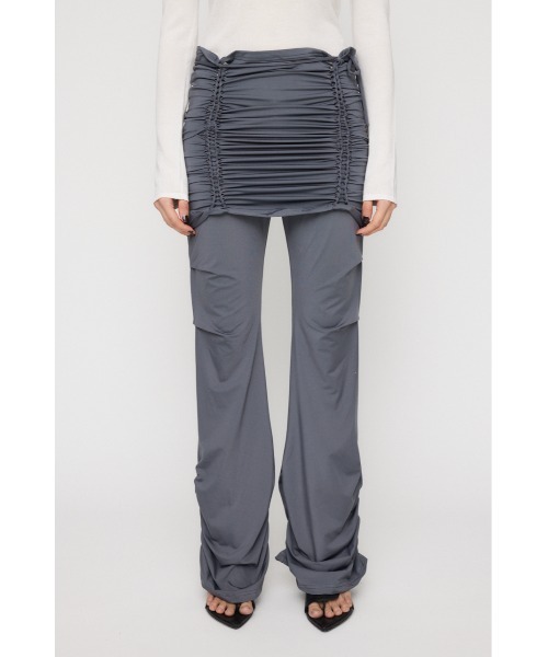 LAGUA GEM(ラグアジェム)の「EASY 2PIECE フレアパンツ(その他パンツ・レディース・ブラック/グレー・SMALL/MEDIUM)」の6枚目の写真