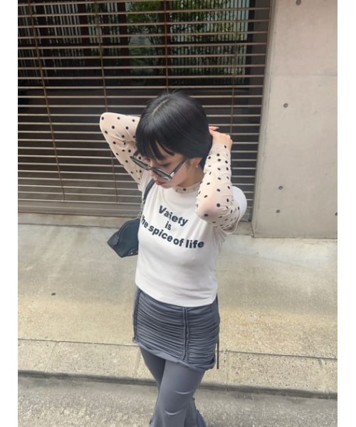 LAGUA GEM(ラグアジェム)の「EASY 2PIECE フレアパンツ(その他パンツ・レディース・ブラック/グレー・SMALL/MEDIUM)」の19枚目の写真