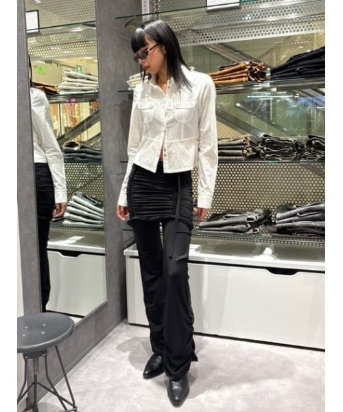 LAGUA GEM(ラグアジェム)の「EASY 2PIECE フレアパンツ(その他パンツ・レディース・ブラック/グレー・SMALL/MEDIUM)」の20枚目の写真