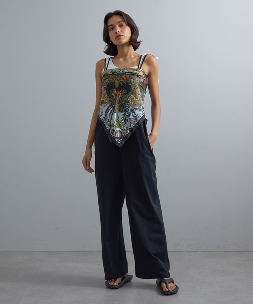 COLONY 2139（コロニートゥーワンスリーナイン）の「サロペットラッシュガード（ラッシュガード・レディース・ブラック・FREE）」の21枚目の写真