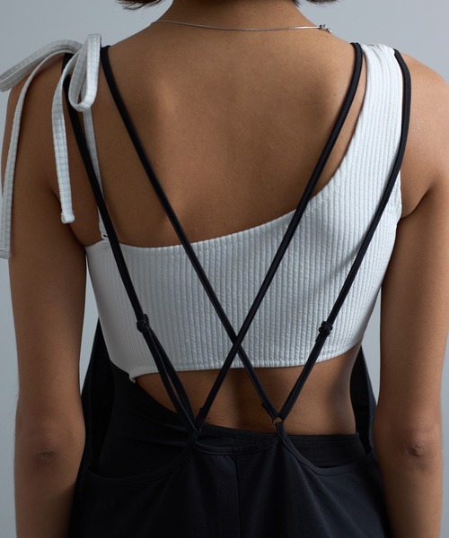 COLONY 2139（コロニートゥーワンスリーナイン）の「サロペットラッシュガード（ラッシュガード・レディース・ブラック・FREE）」の17枚目の写真