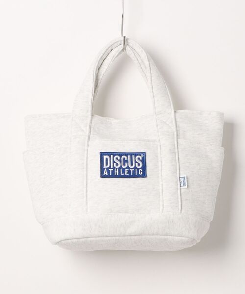 DISCUS(ディスカス)の「【DISCUS】スウェット3ポケットミニトート(トートバッグ・レディース・グレー・FREE)」の1枚目の写真
