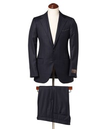 BEAMS F(ビームスエフ)のVITALE BARBERIS CANONICO ウール ストライプ スーツ(スーツジャケット)