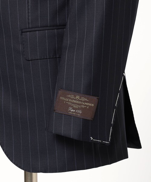 セール】VITALE BARBERIS CANONICO ウール ストライプ スーツ（スーツ