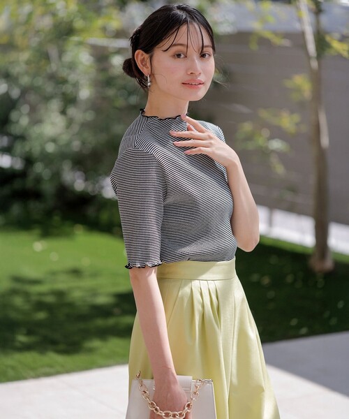 ANY SIS(エニィスィス)の「キシリトール加工 カットソー(Tシャツ/カットソー・レディース・ブラック系2/ホワイト系/スカイブルー系/ブラック系・4)」の22枚目の写真