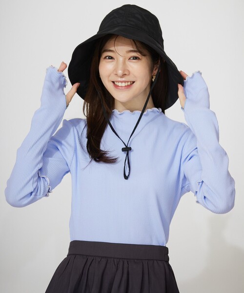 ANY SIS(エニィスィス)の「キシリトール加工 カットソー(Tシャツ/カットソー・レディース・ブラック系2/ホワイト系/スカイブルー系/ブラック系・4)」の17枚目の写真