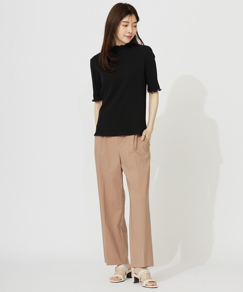 ANY SIS(エニィスィス)の「キシリトール加工 カットソー(Tシャツ/カットソー・レディース・ブラック系2/ホワイト系/スカイブルー系/ブラック系・4)」の16枚目の写真