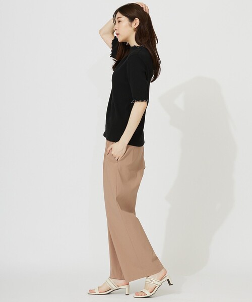 ANY SIS(エニィスィス)の「キシリトール加工 カットソー(Tシャツ/カットソー・レディース・ブラック系2/ホワイト系/スカイブルー系/ブラック系・4)」の15枚目の写真