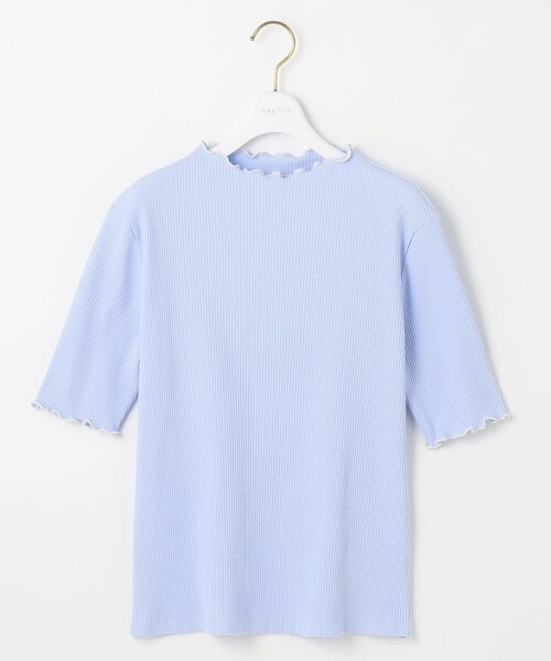 ANY SIS(エニィスィス)の「キシリトール加工 カットソー(Tシャツ/カットソー・レディース・ブラック系2/ホワイト系/スカイブルー系/ブラック系・4)」の10枚目の写真