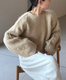 ヘアリーショートニット【by SON】
