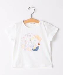 SHIPS(�V�b�v�X)��SHIPS KIDS:80�`90cm / �T�}�[ ���`�[�t ���� TEE(T�V���c/�J�b�g�\�[)