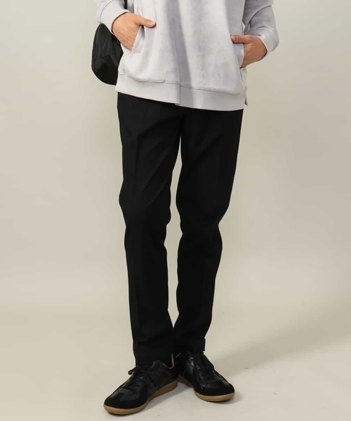 a.v.v（アーヴェヴェ）の「【ストレッチ】スマートシャンブレースラックス（その他パンツ・メンズ・ブラック/ネイビー/チャコールグレー・46/48/44）」の2枚目の写真