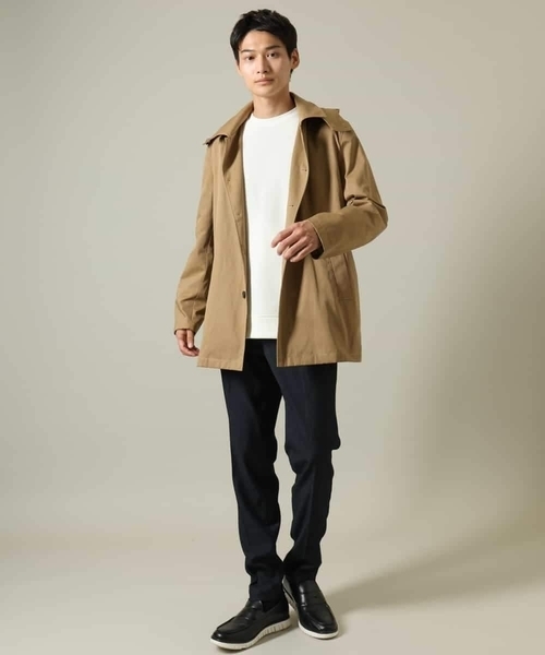 a.v.v（アーヴェヴェ）の「【ストレッチ】スマートシャンブレースラックス（その他パンツ・メンズ・ブラック/ネイビー/チャコールグレー・46/48/44）」の7枚目の写真