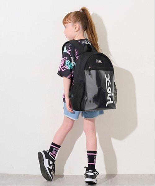 【新品未使用】X-girl Stages 立体ポケットバックパック　リュック クリアポケットバックパック（リュック） | X-girl STAGES