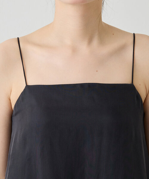 Whim Gazette（ウィムガゼット）の「サテンキャミソール（キャミソール・レディース・ブラウン/ブラック・FREE）」の22枚目の写真