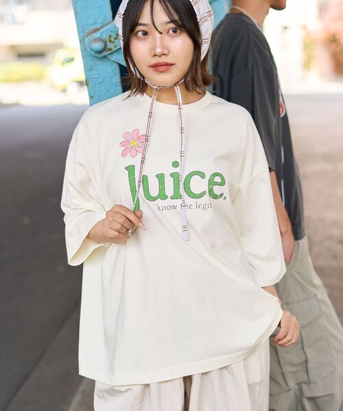 セール】ヴィンテージ加工 HANA TEE（Tシャツ/カットソー