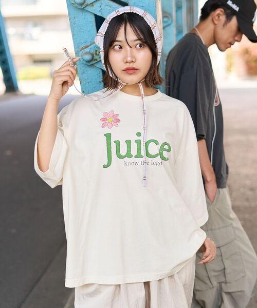 セール】ヴィンテージ加工 HANA TEE（Tシャツ/カットソー