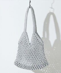 The Bagmati（ザバグマティ）の「【The Bagmati】 ラメメッシュバッグ（かごバッグ）」