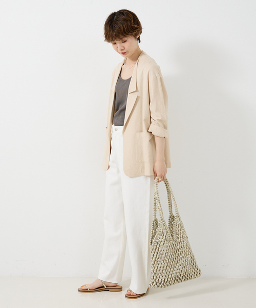 The Bagmati（ザバグマティ）の「【The Bagmati】 ラメメッシュバッグ（かごバッグ・レディース・シルバー/ブラック/ゴールド・フリー）」の9枚目の写真