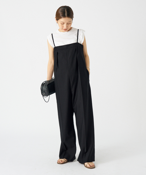 イエナ リネン100% サロペットパンツ オールインワン 生成 ベージュ 38 イエナ リネン100% サロペットパンツ オールインワン 生成