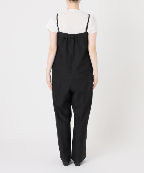 IENA（イエナ）の「リネン混オールインワン（つなぎ/オールインワン・レディース・ベージュ/ブラック・36/38）」の11枚目の写真