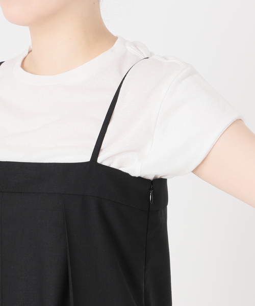 IENA（イエナ）の「リネン混オールインワン（つなぎ/オールインワン・レディース・ベージュ/ブラック・36/38）」の13枚目の写真