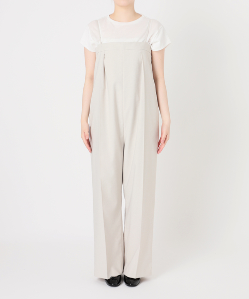 IENA（イエナ）の「リネン混オールインワン（つなぎ/オールインワン・レディース・ベージュ/ブラック・36/38）」の19枚目の写真