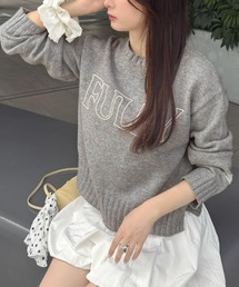 グレー ロゴ入り ニットセーター L boQanuccoLPY.jpg?width=768