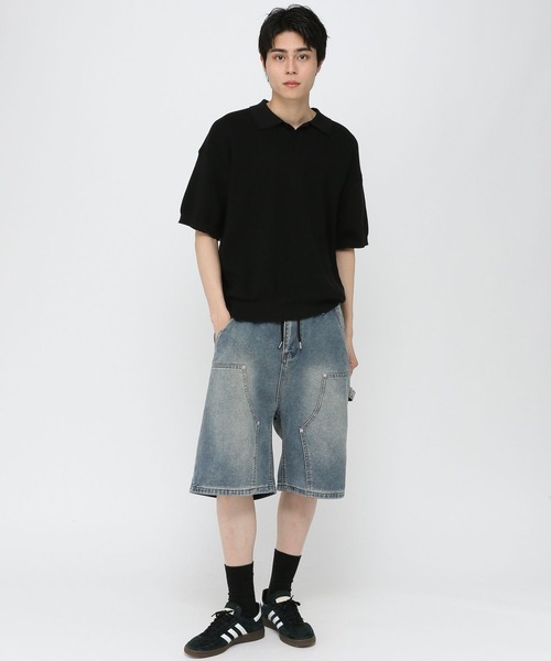 3.3 Field Trip （3.3フィールドトリップ）の「3.3 Field Trip／アソートニットポロ（ニット/セーター・メンズ・その他1/ブラック・LARGE/MEDIUM）」の9枚目の写真