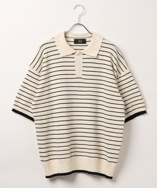 3.3 Field Trip （3.3フィールドトリップ）の「3.3 Field Trip／アソートニットポロ（ニット/セーター・メンズ・その他1/ブラック・LARGE/MEDIUM）」の16枚目の写真