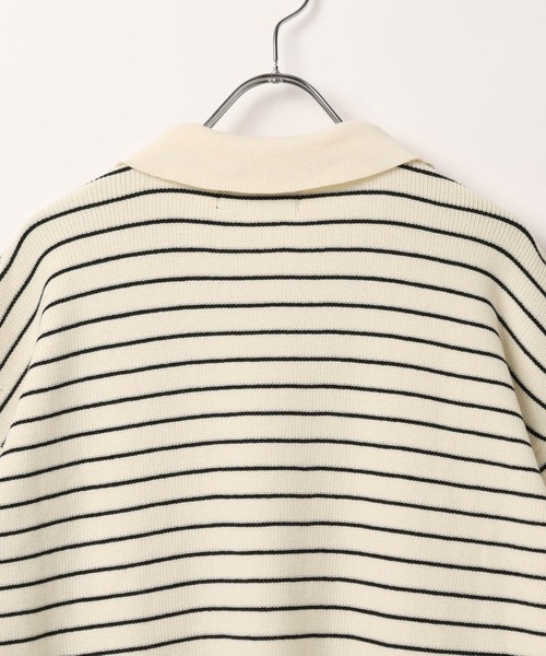 3.3 Field Trip （3.3フィールドトリップ）の「3.3 Field Trip／アソートニットポロ（ニット/セーター・メンズ・その他1/ブラック・LARGE/MEDIUM）」の19枚目の写真