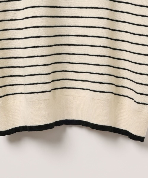 3.3 Field Trip （3.3フィールドトリップ）の「3.3 Field Trip／アソートニットポロ（ニット/セーター・メンズ・その他1/ブラック・LARGE/MEDIUM）」の21枚目の写真