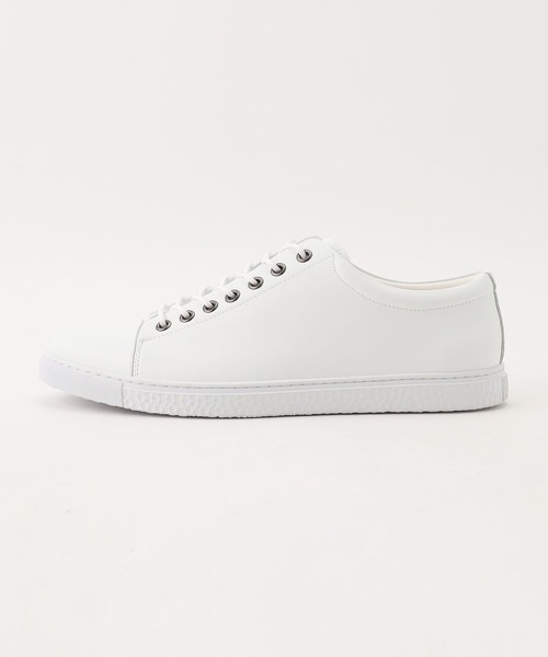 MONSIEUR NICOLE（ムッシュニコル）の「スムースレザースニーカー（スニーカー・メンズ・ホワイト/ブラック・25.5cm/26.5cm/27.5cm）」の8枚目の写真