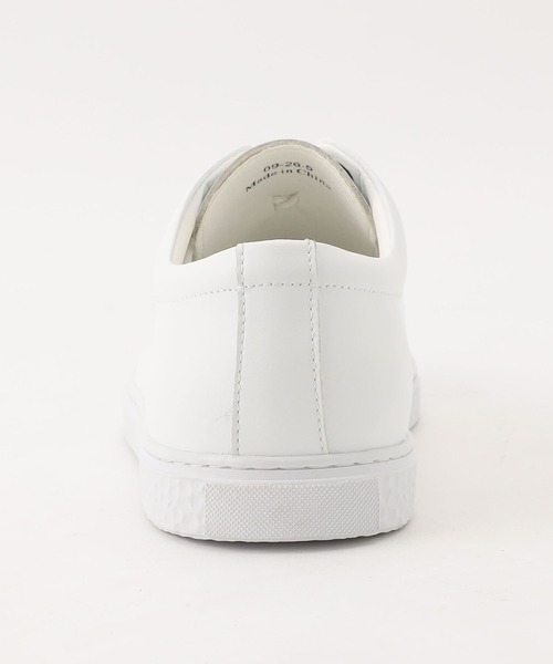 MONSIEUR NICOLE（ムッシュニコル）の「スムースレザースニーカー（スニーカー・メンズ・ホワイト/ブラック・25.5cm/26.5cm/27.5cm）」の10枚目の写真