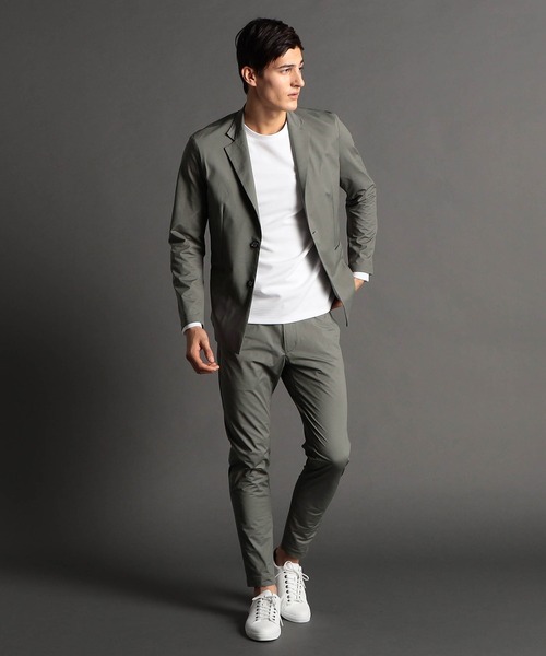 MONSIEUR NICOLE（ムッシュニコル）の「スムースレザースニーカー（スニーカー・メンズ・ホワイト/ブラック・25.5cm/26.5cm/27.5cm）」の11枚目の写真