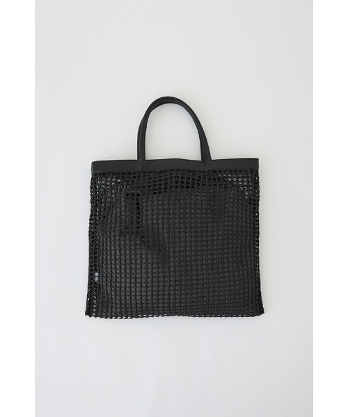 RIM.ARK（リムアーク）の「Square mesh BAG スクエアメッシュバッグ（トートバッグ・レディース・ブラック・FREE）」の4枚目の写真