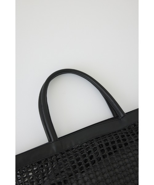 RIM.ARK（リムアーク）の「Square mesh BAG スクエアメッシュバッグ