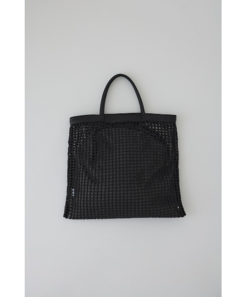 RIM.ARK（リムアーク）の「Square mesh BAG スクエアメッシュバッグ（トートバッグ・レディース・ブラック・FREE）」の12枚目の写真