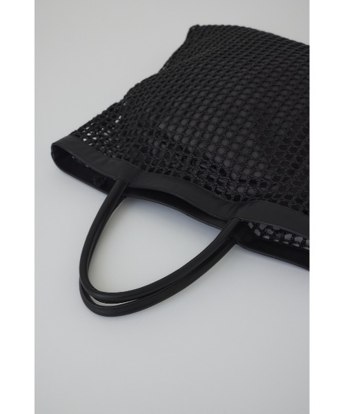 RIM.ARK（リムアーク）の「Square mesh BAG スクエアメッシュバッグ（トートバッグ・レディース・ブラック・FREE）」の14枚目の写真