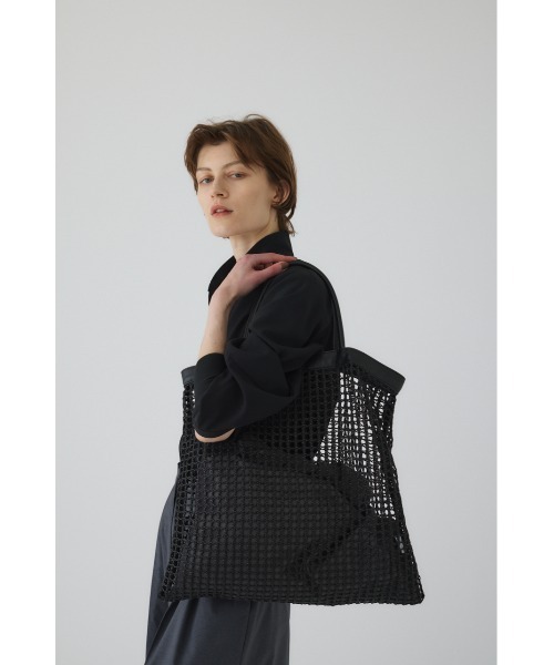 RIM.ARK（リムアーク）の「Square mesh BAG スクエアメッシュバッグ