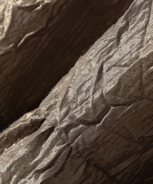 Torrazzo Donna(トラッゾドンナ)の「TORRAZZO DONNA:〈手洗い可能〉ティアード ノースリーブ ワンピース(ワンピース・レディース・ブラック/カーキ・ONE SIZE)」の13枚目の写真