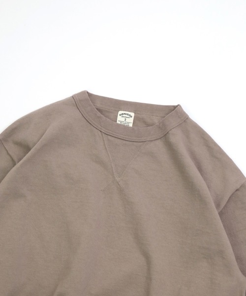 OMNIGOD（オムニゴッド）の「[OMNIGOD womens / オムニゴッド] ８/天竺 マニッシュトレーナー（スウェット・レディース・アイボリー/ブラック/グレー・FREE）」の21枚目の写真