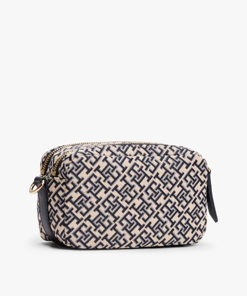 TOMMY HILFIGER(トミーヒルフィガー)の「ジャカードカメラバッグ(ボディバッグ/ウエストポーチ・レディース・ネイビー・FREE)」の4枚目の写真