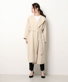 セール】ライトフルクロスノーカラーコート◇（ノーカラージャケット