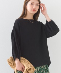 OMNES | ダブルガーゼボリューム袖プルオーバー(Tシャツ/カットソー)