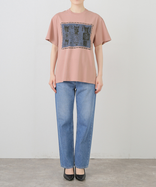 【BRAIN DEAD】ブレインデッド Mind Games Tee Mind Games T-shirt - Mauve – Brain Dead