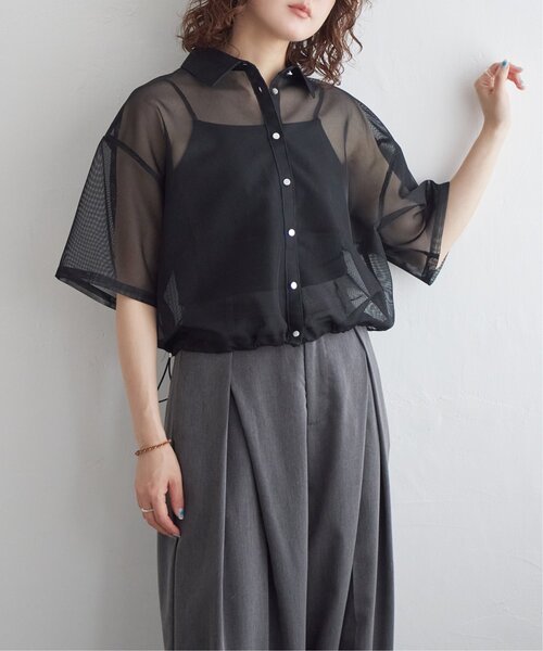 PALACE メッシュシャツ M 黒 番号5 中古・古着通販】PALACE (パレス) メッシュ チームジャージ ブラック