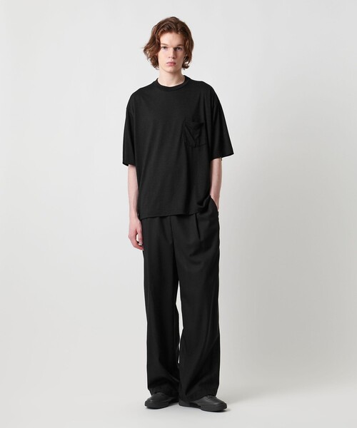 高級◎良品★ユナイテッドアローズアンドサンズ　ワイドイージーパンツ　2.3万　S セール】＜UNITED ARROWS & SONS by MASAKI KAWASE＞ W/N RS ESY